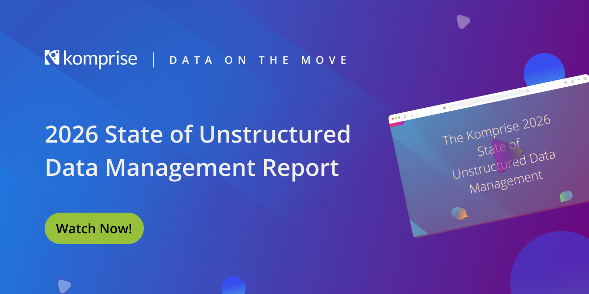 Data on the Move: 2026 State of Unstructured Data Management Report