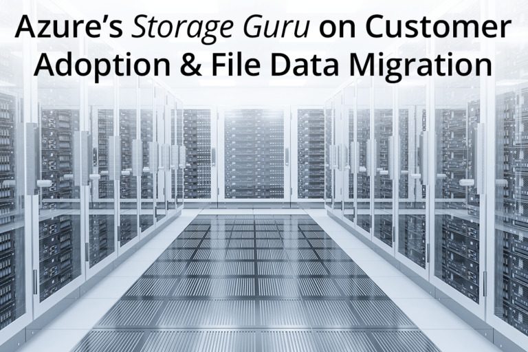 Azure’s Storage Guru on Customer Adoption and File Data Migration