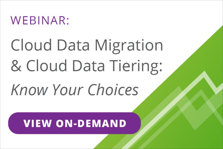 Cloud Data Migration and Data Tiering: Know Your Choices