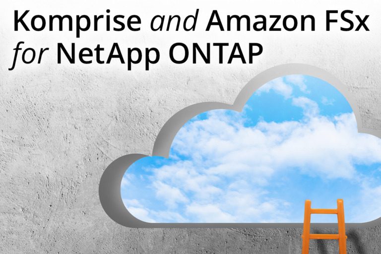 Komprise and Amazon FSx for NetApp ONTAP