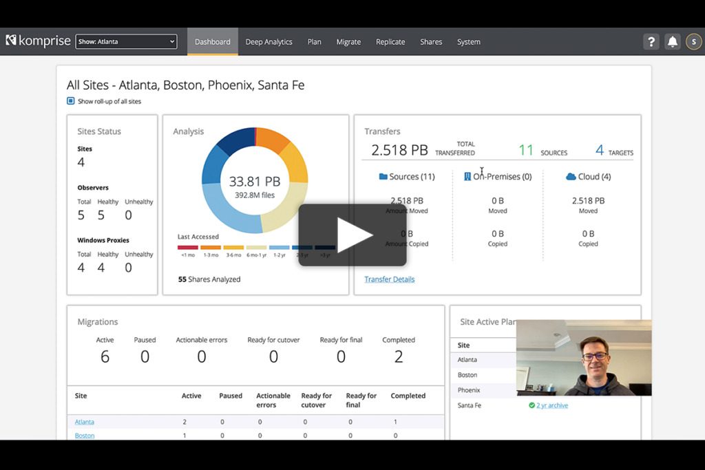 Microsoft Azure SMB Migration Using Komprise