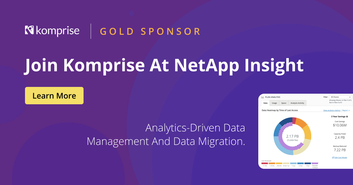 Petabyte Scale Migration to NetApp with Komprise