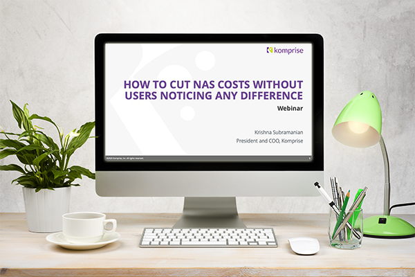 How to Cut NAS costs without Users Noticing Any Difference