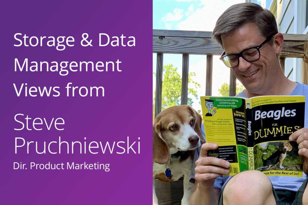 Storage and Data Management Views from Steve Pruchniewski