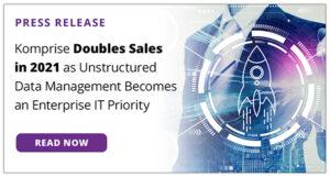 image of Komprise doubles sales in 2021 as unstructured data management becomes an enterprise IT priority