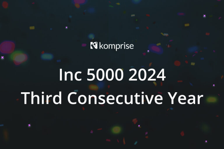 Komprise Achieves Inc. 5000 in 2024