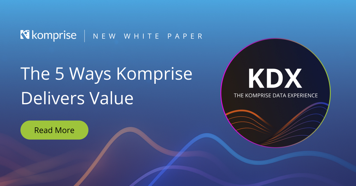 The Komprise Data Experience