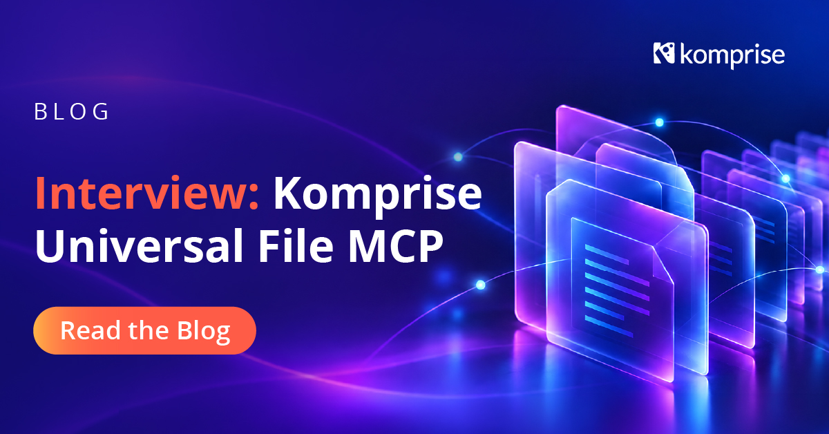 Interview with Komprise cofounder and COO: Introducing the Komprise Universal File MCP