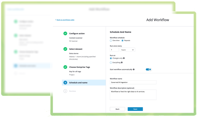 Smart Data Workflows