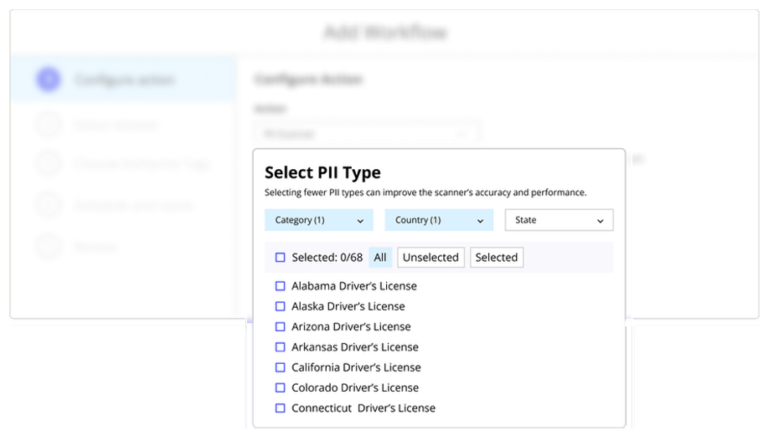 Exclude PII, PHI from AI | Sensitive Data Management